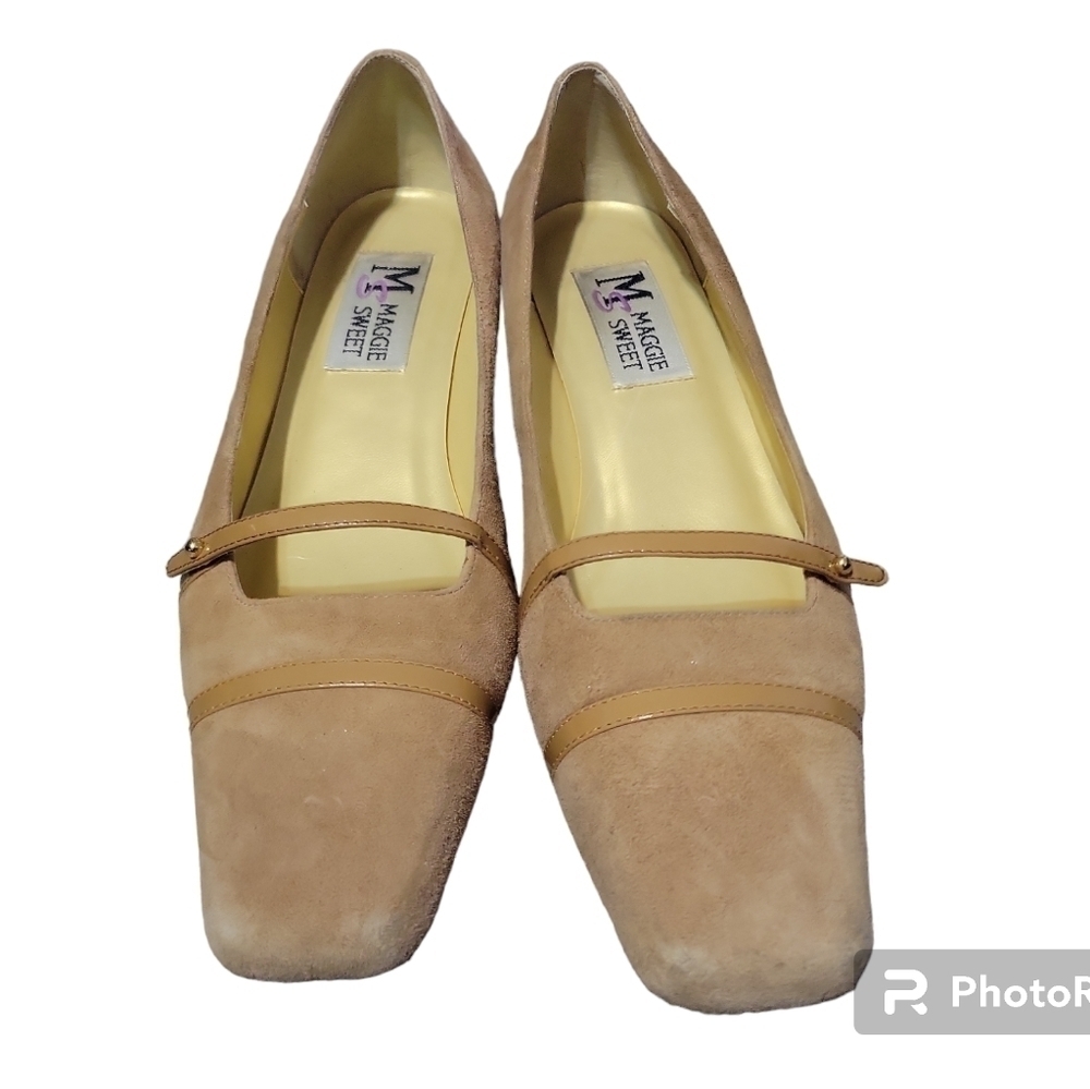 MAGGIE Sweet suade  leather upper